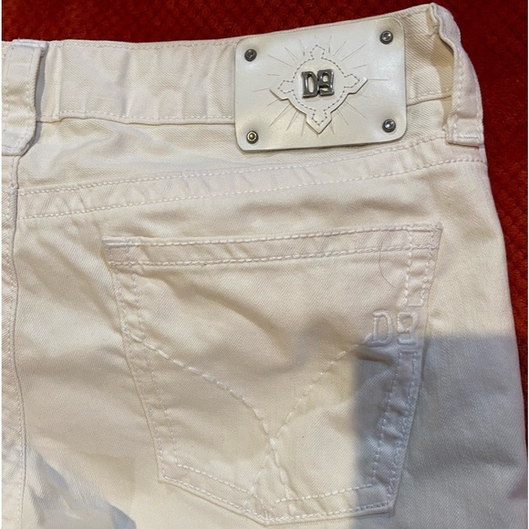 District 9 D9 White Jeans size 31 Excellent Condition - Picture 9 of 11